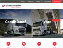 Tablet Screenshot of hemmerlin.com